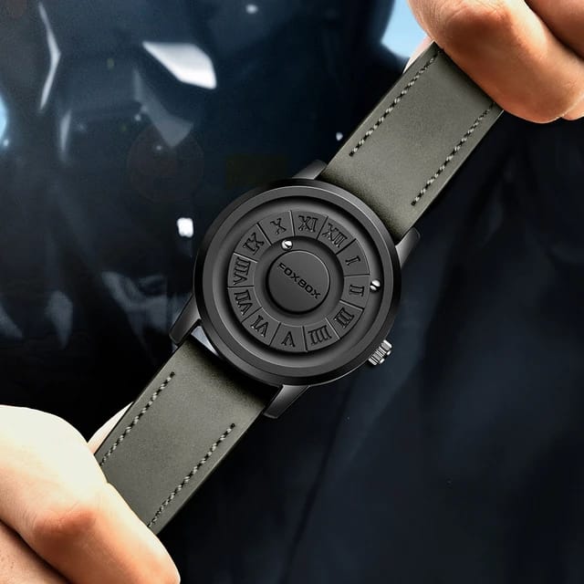 Reloj Magnético Cuero FoxBox