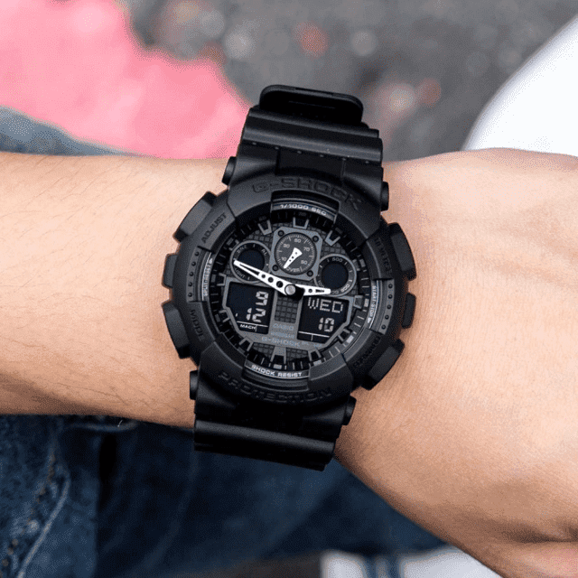 Reloj G Shock ANALOGO / DIGITAL GA-100-1A1DR