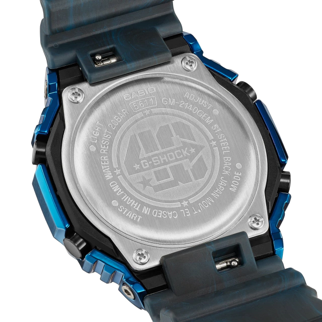 Reloj G Shock GM-2140GEM-2A 40th Anniversary Adventurer's Stone De Edición Limitada.