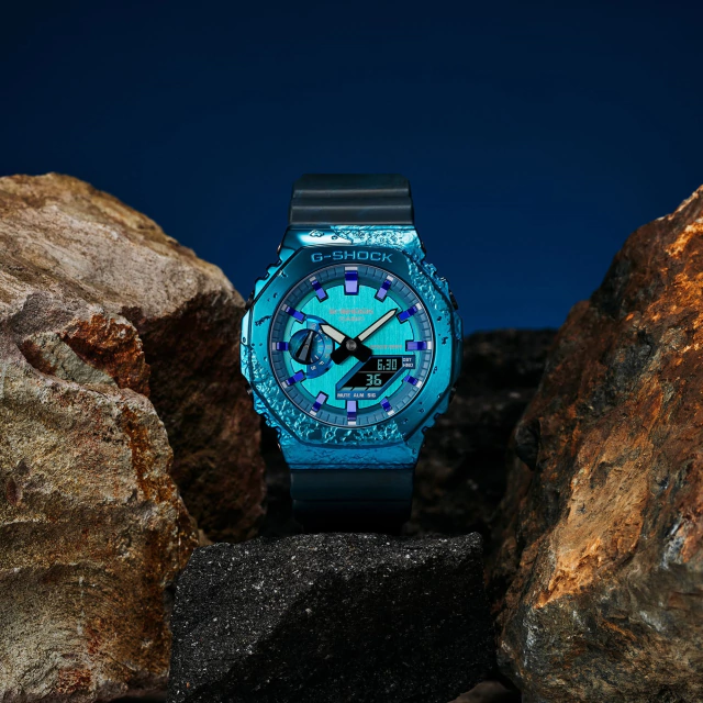 Reloj G Shock GM-2140GEM-2A 40th Anniversary Adventurer's Stone De Edición Limitada.