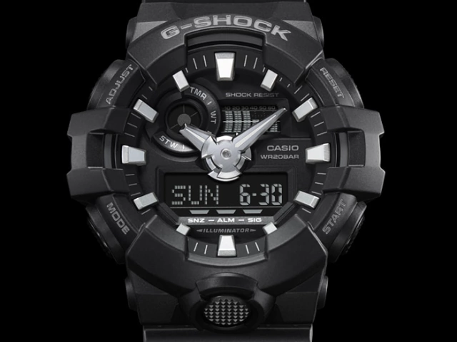 Reloj G Shock ANALOGO / DIGITAL GA-700-1BDR