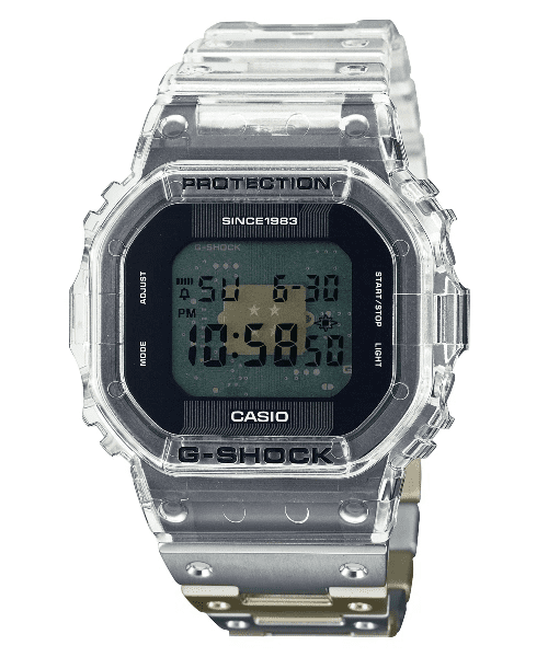 Reloj G Shock DIGITAL DWE-5640RX-7 40.º Aniversario CLEAR REMIX