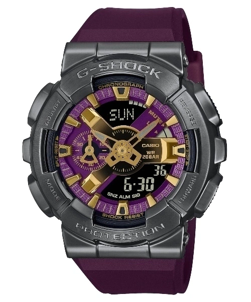 Reloj G Shock ANALOGO / DIGITAL GM-110CL-6A Marco De Acero Inoxidable