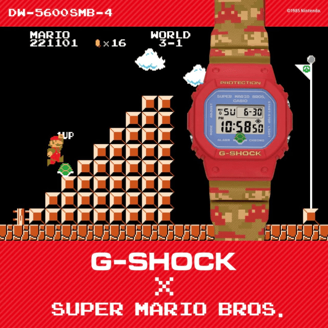 Reloj G Shock DW-5600SMB-4 SUPER MARIO BROS