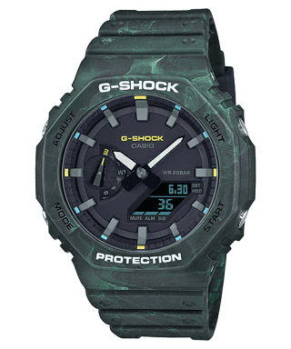 Reloj G Shock ANALOGO / DIGITAL GA-2100FR-5A