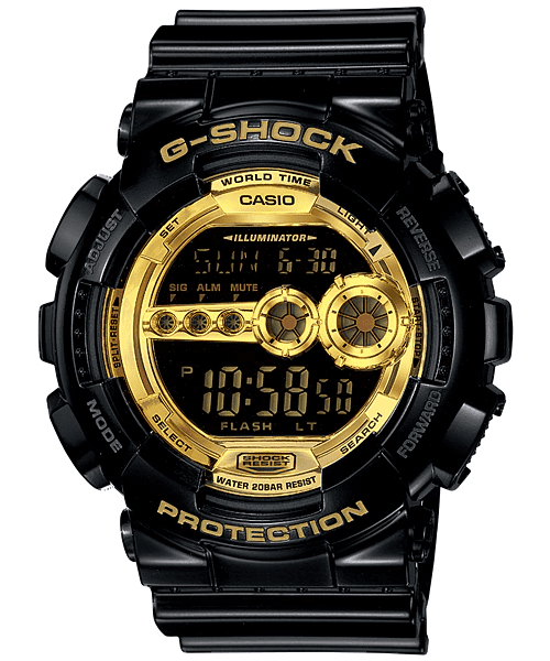 Reloj G Shock DIGITAL GD-100GB-1DR