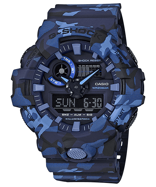 Reloj G Shock ANALOGO / DIGITAL GA-700CM-2A