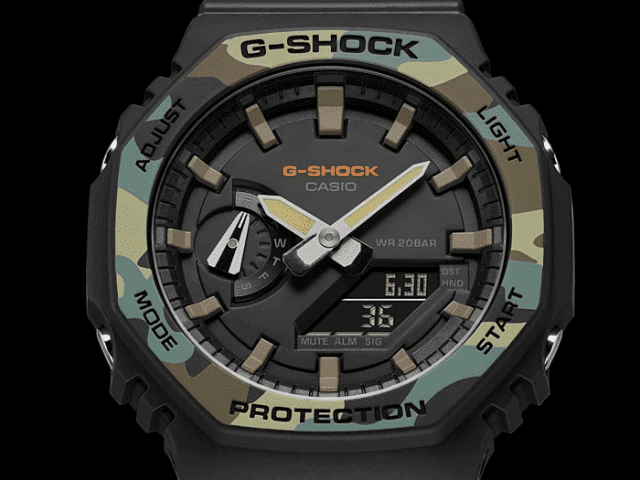 Reloj G Shock ANALOGO / DIGITAL GA-2100SU-1A